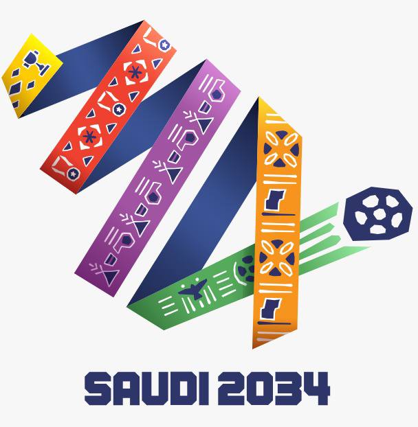 Saudi 2034 logo